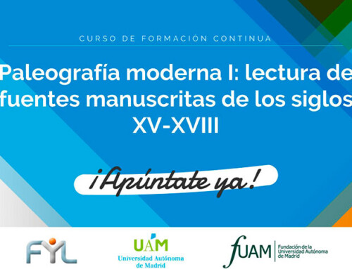 Curso de Formación continua: Paleografía moderna I y II