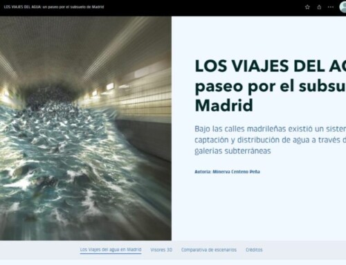Los viajes del agua de Madrid en 3D